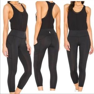 Nwot Free People Fp Movement Eyes On The Prize Jumpsuit In Black